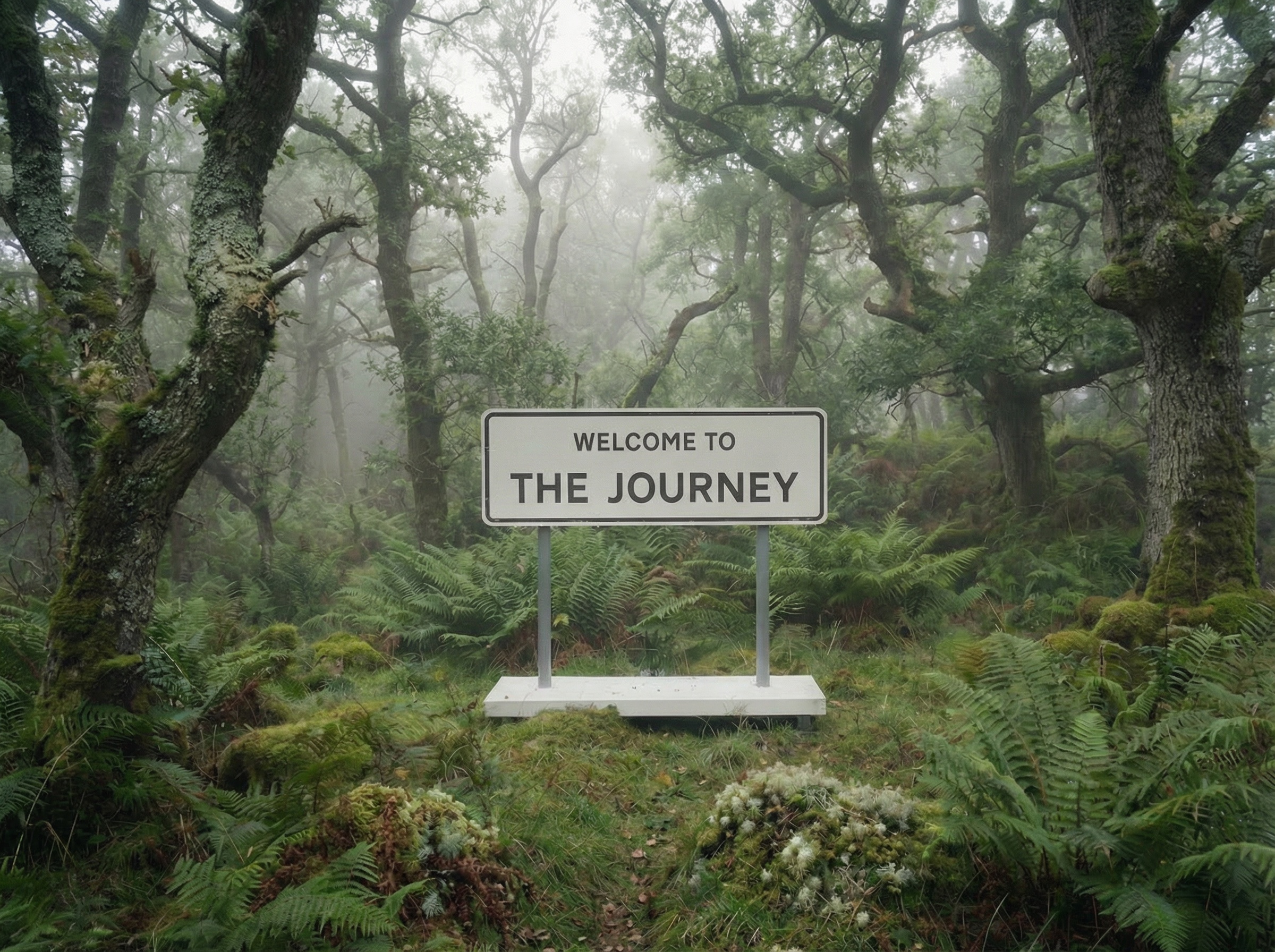 artwork called the journey, a sculpture and series of photographs by artist luke winter