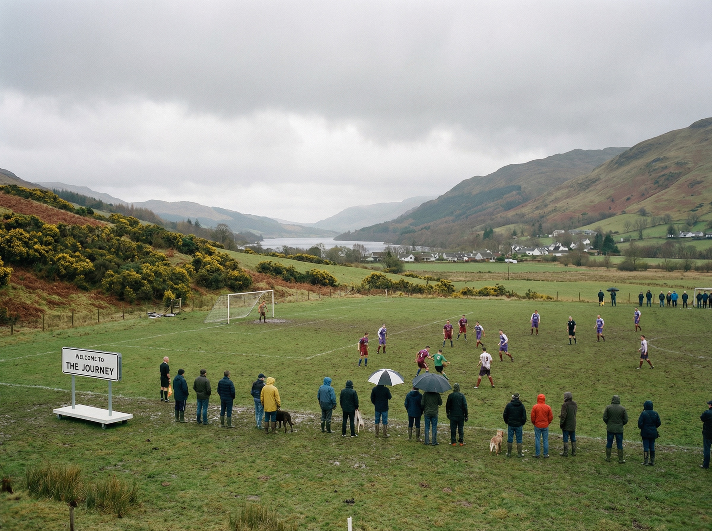 artwork called the journey, a sculpture and series of photographs by artist luke winter