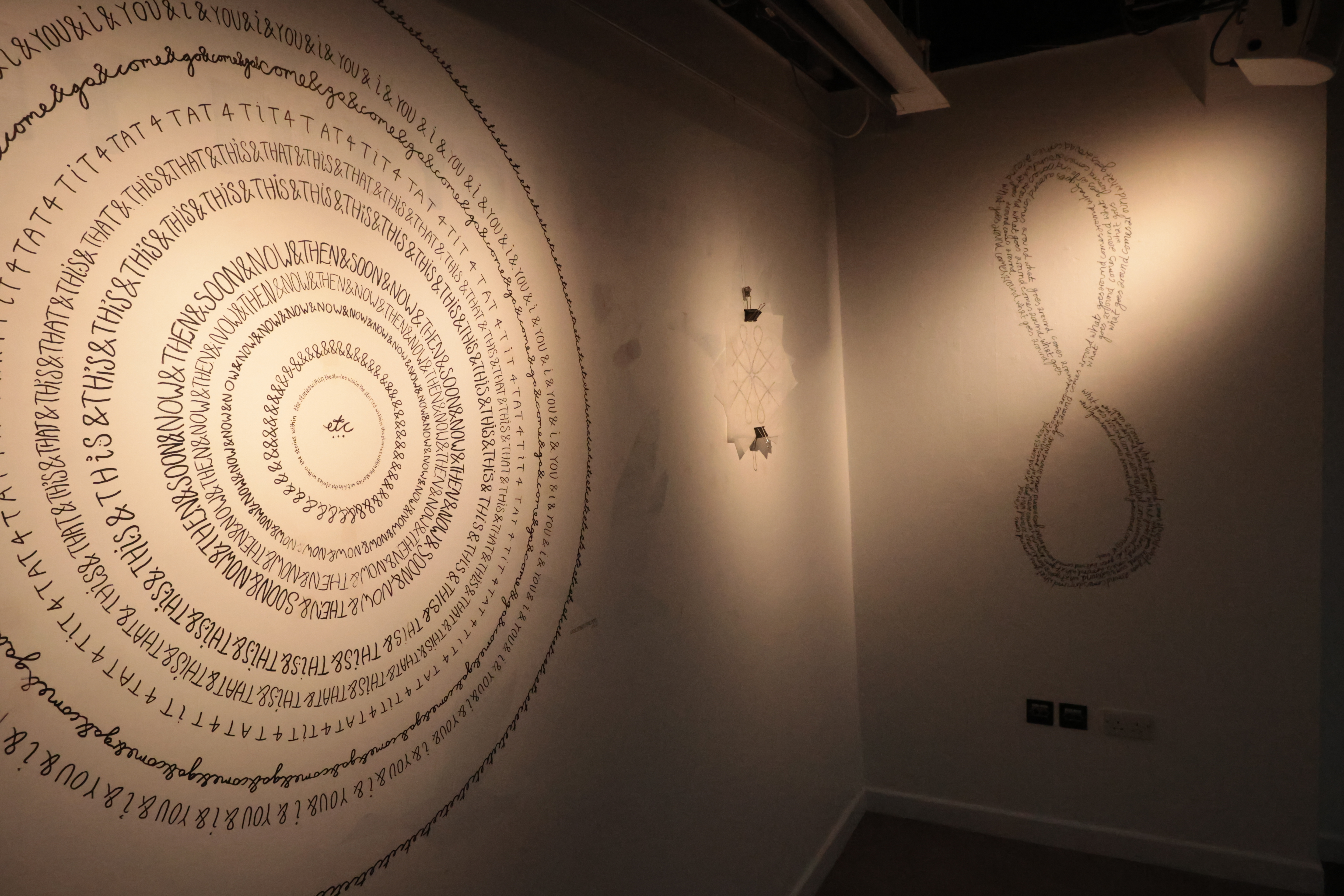 word gets around visual art exhibition by artist luke winter, dumfries 2026